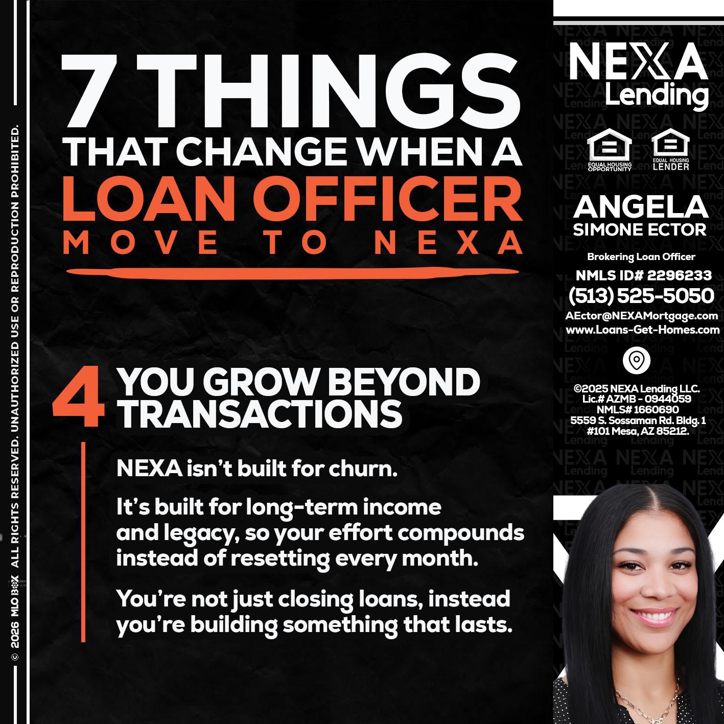 7 THINGS (4) - Angela Simone Ector -Brokering Loan Officer