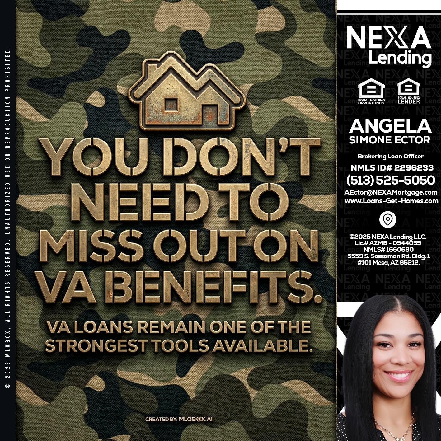 you don't need - Angela Simone Ector -Brokering Loan Officer