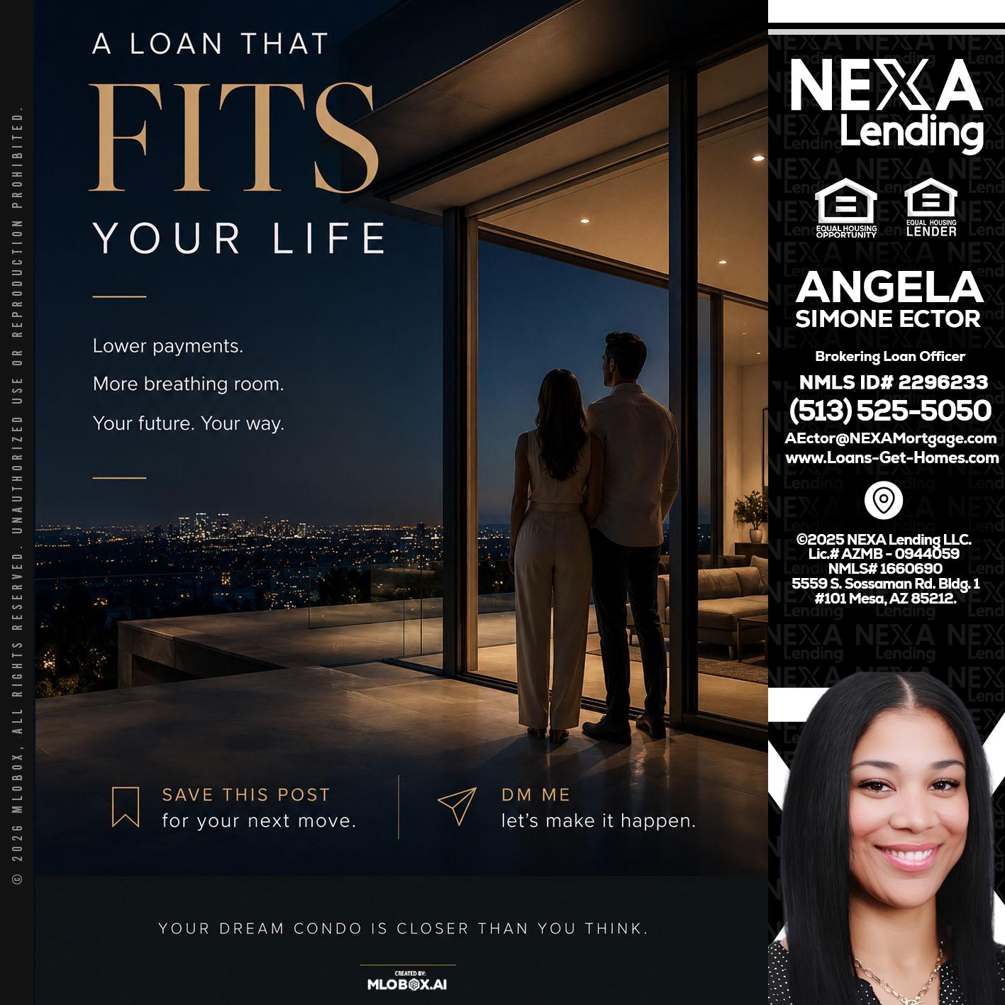LOANS THAT FIT - Angela Simone Ector -Brokering Loan Officer