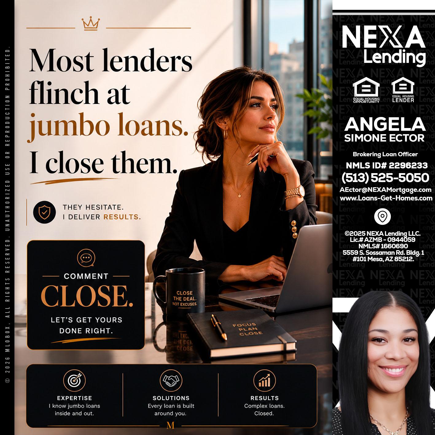 most lenders - Angela Simone Ector -Brokering Loan Officer