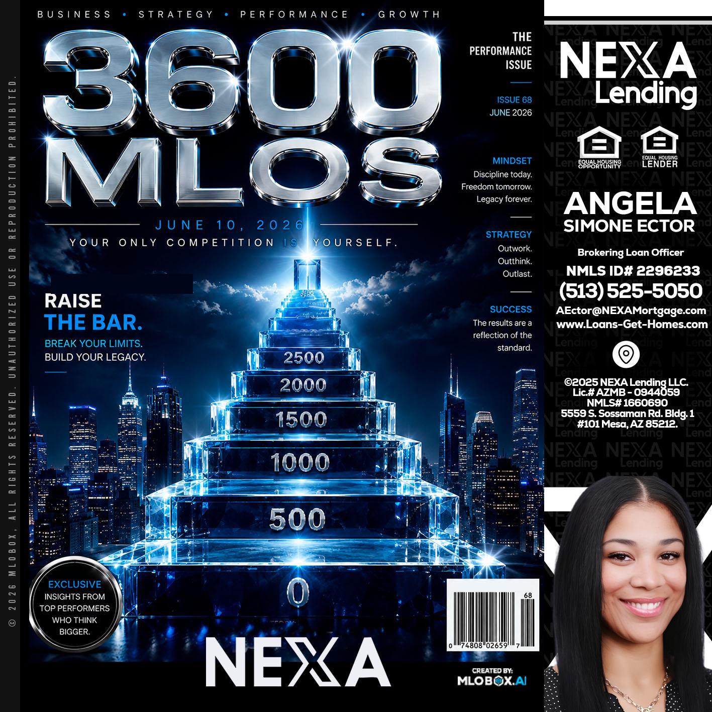 3600 MLOs - Angela Simone Ector -Brokering Loan Officer