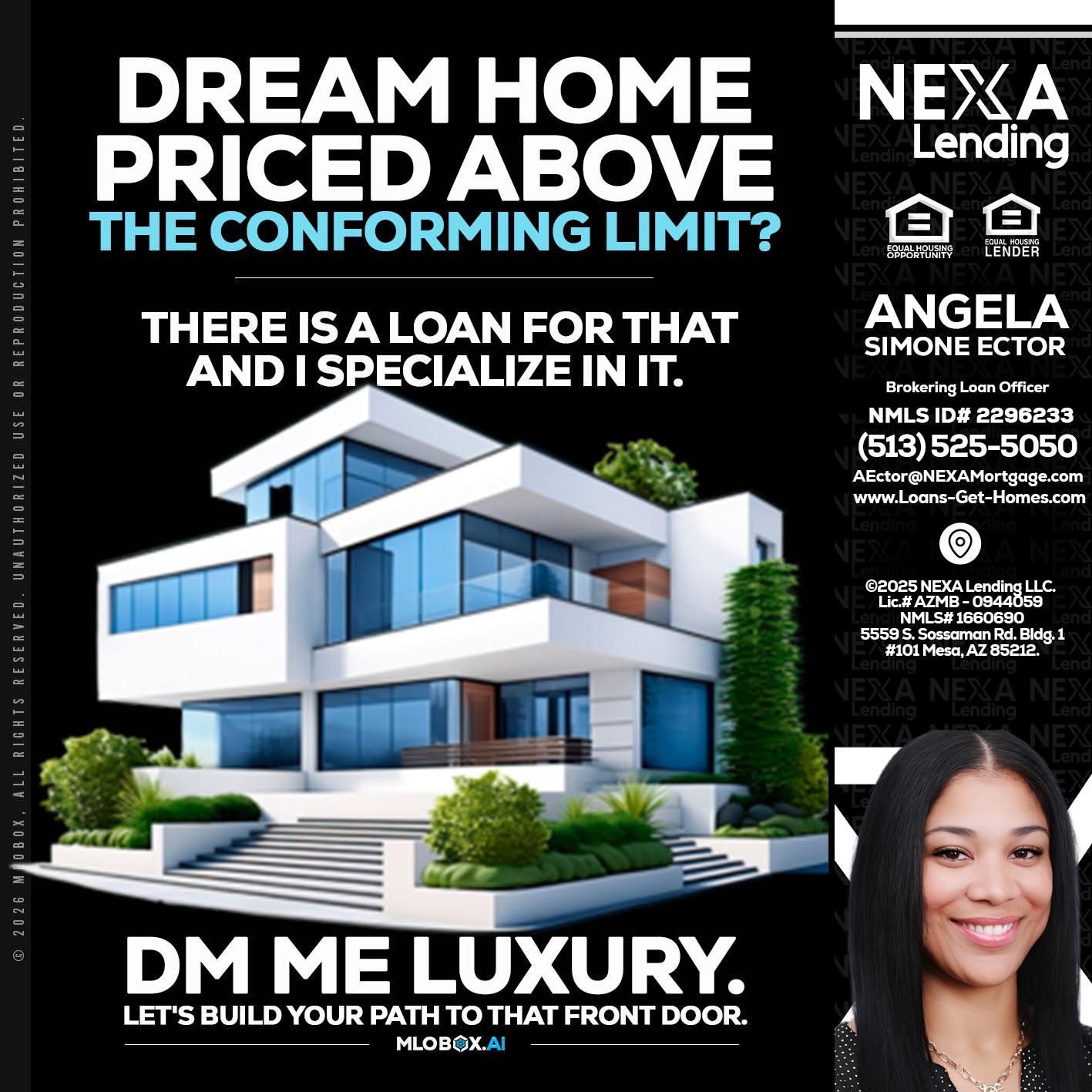 DREAM HOME - Angela Simone Ector -Brokering Loan Officer